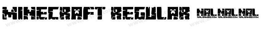 Minecraft Regular字体转换